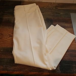 ST JOHN straight leg cropped pant